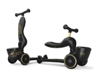 Scoot & Ride Highwaykick 1 Lifestyle Jeździk i hulajnoga 2w1 Black & Gold - 1040358 - zdjęcie 8